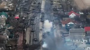 Ukraińska zasadzka na kolumnę wrogich czołgów! Nie żyje rosyjski dowódca, akcję zarejestrował dron