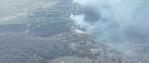 Zaskakujące nagranie z Ukrainy! Rosyjski czołg nie miał szans [WIDEO]